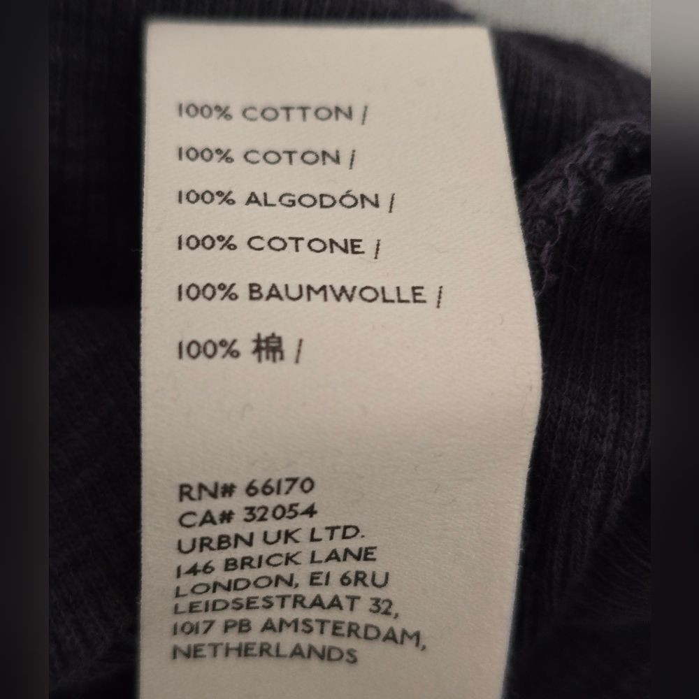 ✨️Free People | Londontown Asymmetrical Ribbed Thermal Top| Med |Oversized✨️ - Picture 7 of 8